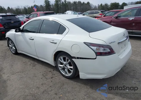 2012 Nissan Maxima 3.5 Sv from USA, damaged, VIN 1N4AA5AP3CC802013